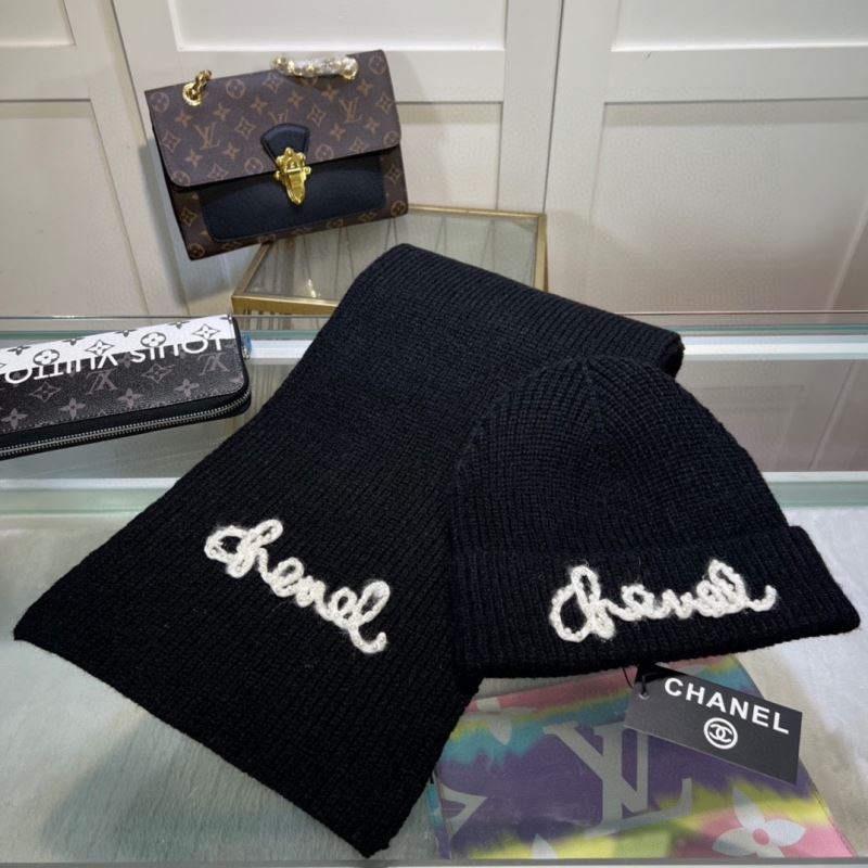 Chanel Caps Scarfs